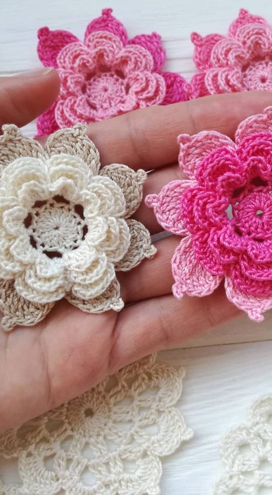 44 Easy And Free Crochet Flower Patterns Ideas And Images For This Season Women Crochet Blog,Marscapone Benjamin Moore Mascarpone